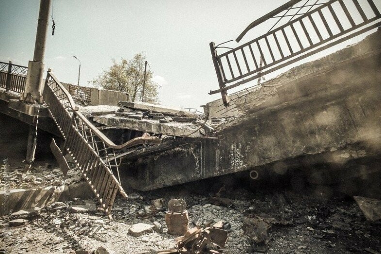 Донецк путиловский мост карта