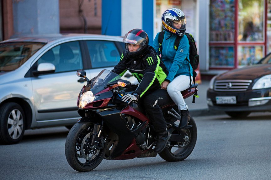 Усть-каменогорские байкеры на ежегодной акции «Внимание – мотоциклист!»